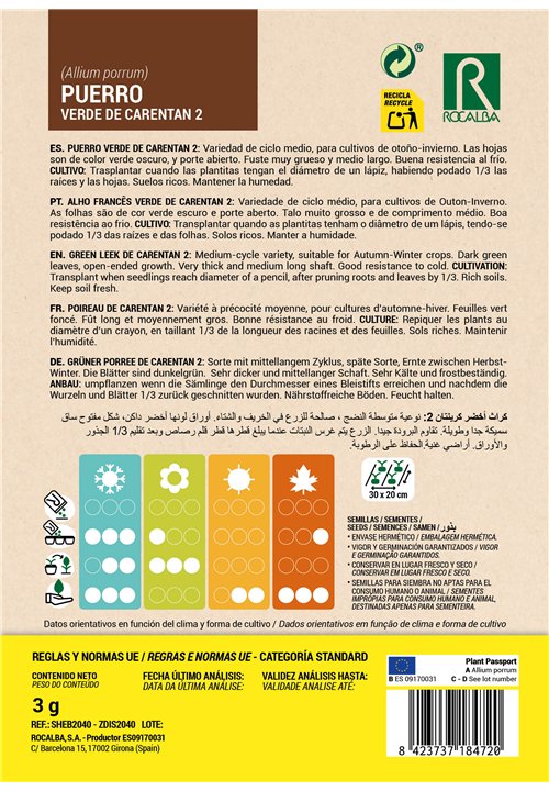 PUERRO VERDE DE CARENTAN 2