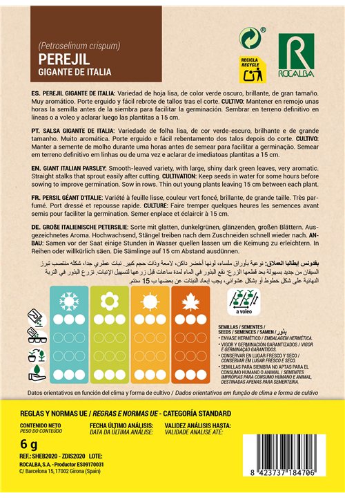 PEREJIL GIGANTE DE ITALIA
