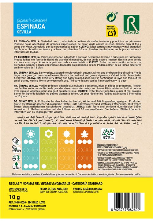 ESPINACA Sevilla