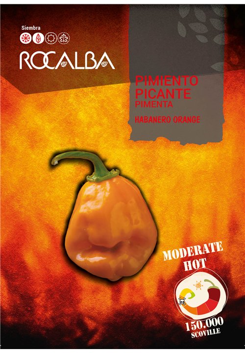 HOT PEPPER Habanero orange