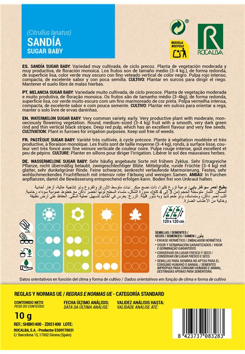 PASTÈQUE SUGAR BABY