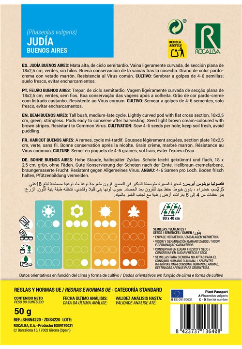 FEIJÃO BUENOS AIRES