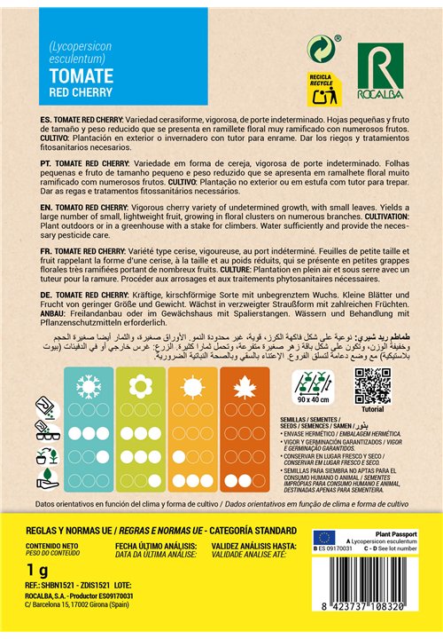 TOMATE RED CHERRY