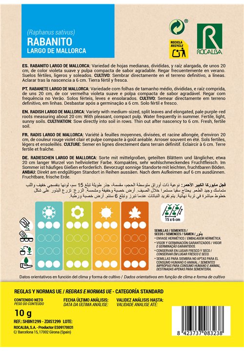 RADISH LARGO DE MALLORCA