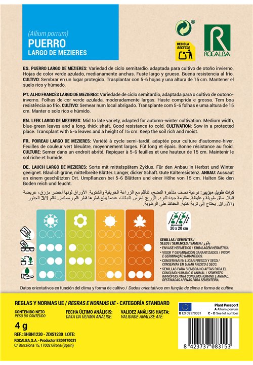 POIREAU LARGO DE MEZIERES