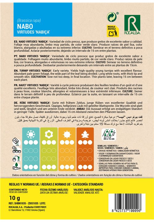 NAVET VIRTUDES ‘NABIÇA’