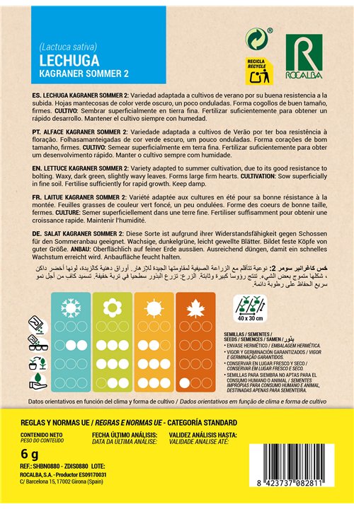 LAITUE KAGRANER SOMMER 2