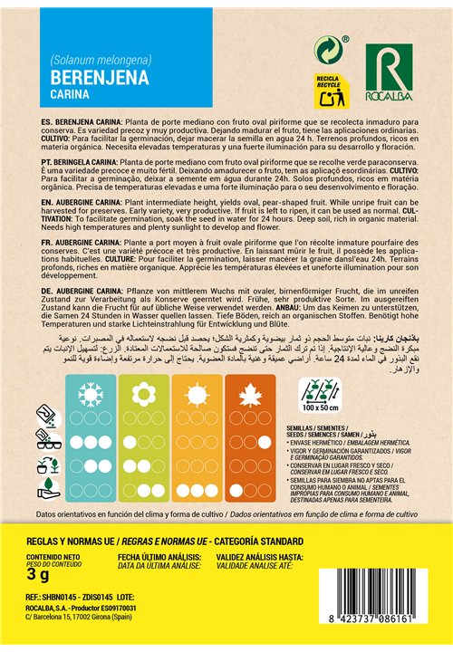 AUBERGINE CARINA