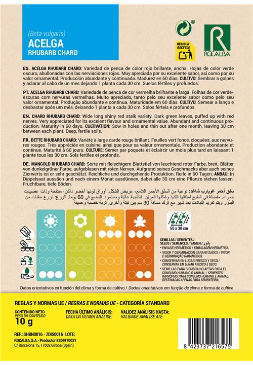 BETTE RHUBARB CHARD