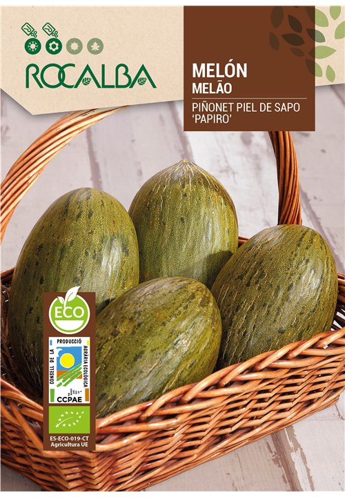 MELÓN PIÑONET PIEL DE SAPO ‘PAPIRO’