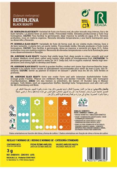 AUBERGINE BLACK BEAUTY