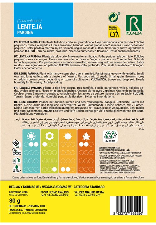LENTEJA PARDINA