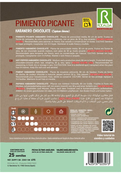 Habanero Chocolat
