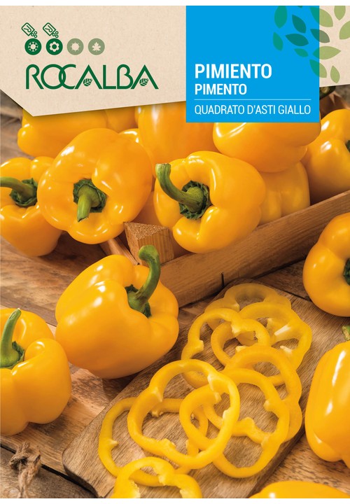 PIMENTO QUADRATO D'ASTI GIALLO