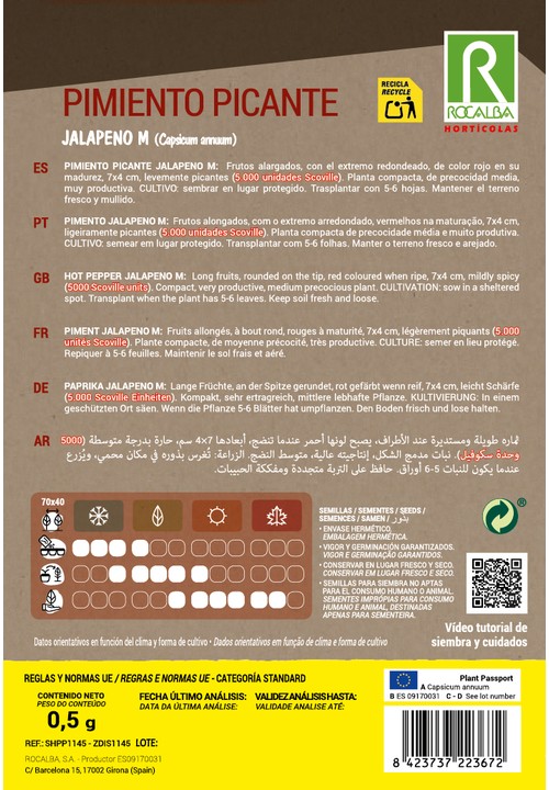 PIMENT Jalapeno M
