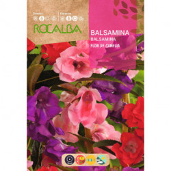 BALSAMINA FLOR DE CAMELIA VARIADA