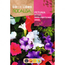 PETUNIA HÍBRIDA COMPACTA ENANA VARIADA