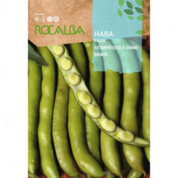 BROAD BEAN Extraprecoce a grano bianco