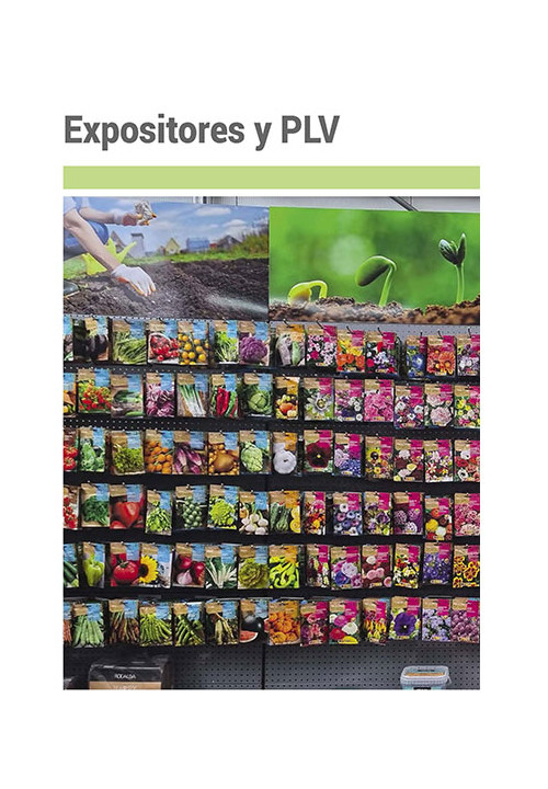 catálogo de expositores e merchandising