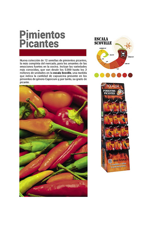 Catálogo pimientos picantes