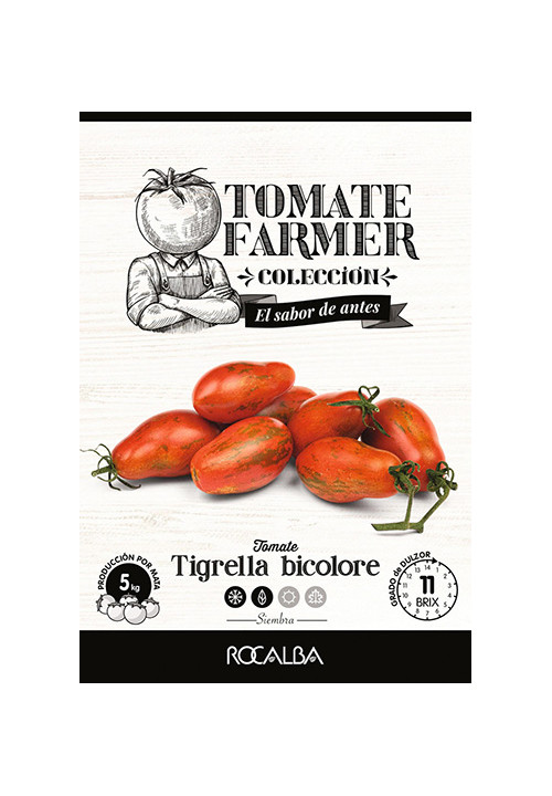 Tomate Farmer TIGRELLA BICOLORE
