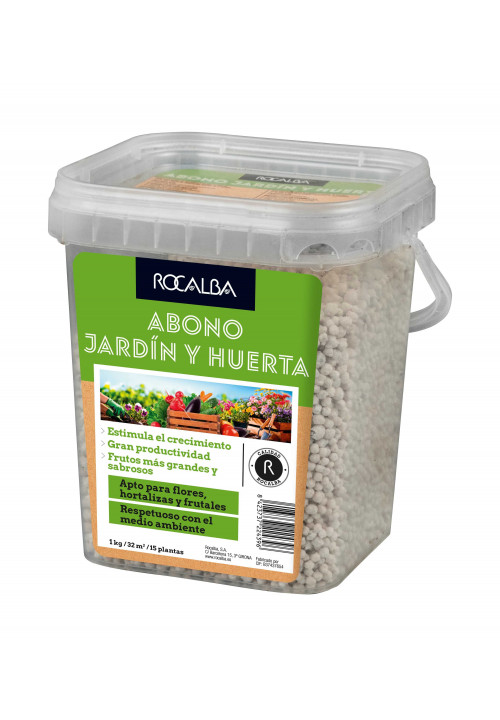 Abono jardín y huerta